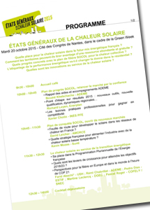 Programme Etats Generaux 2015