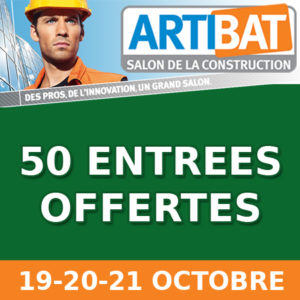 entrée offerte artibat