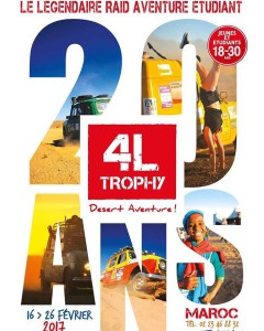 Affiche 20ans 4L Trophy